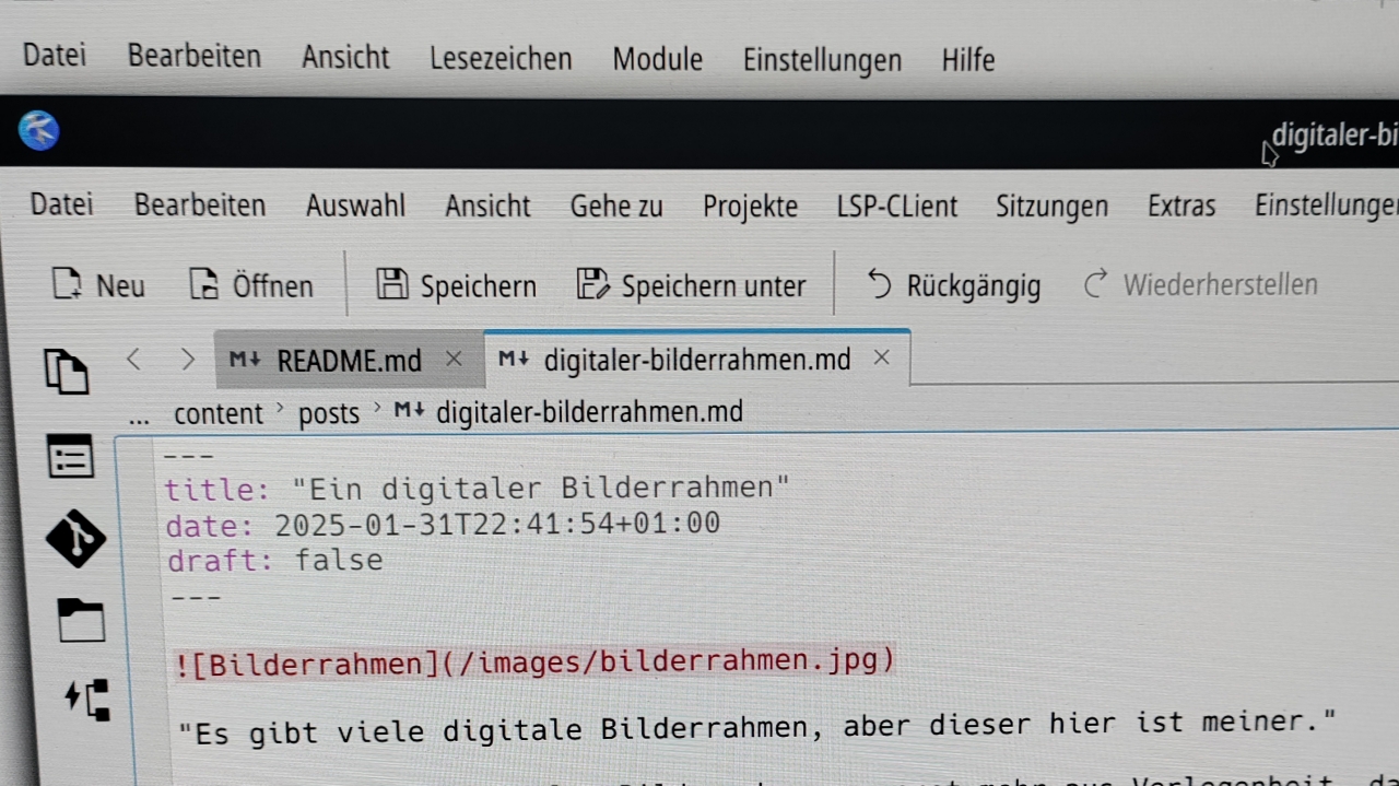 obligatorisches Posting zur neuen Hugo-Seite